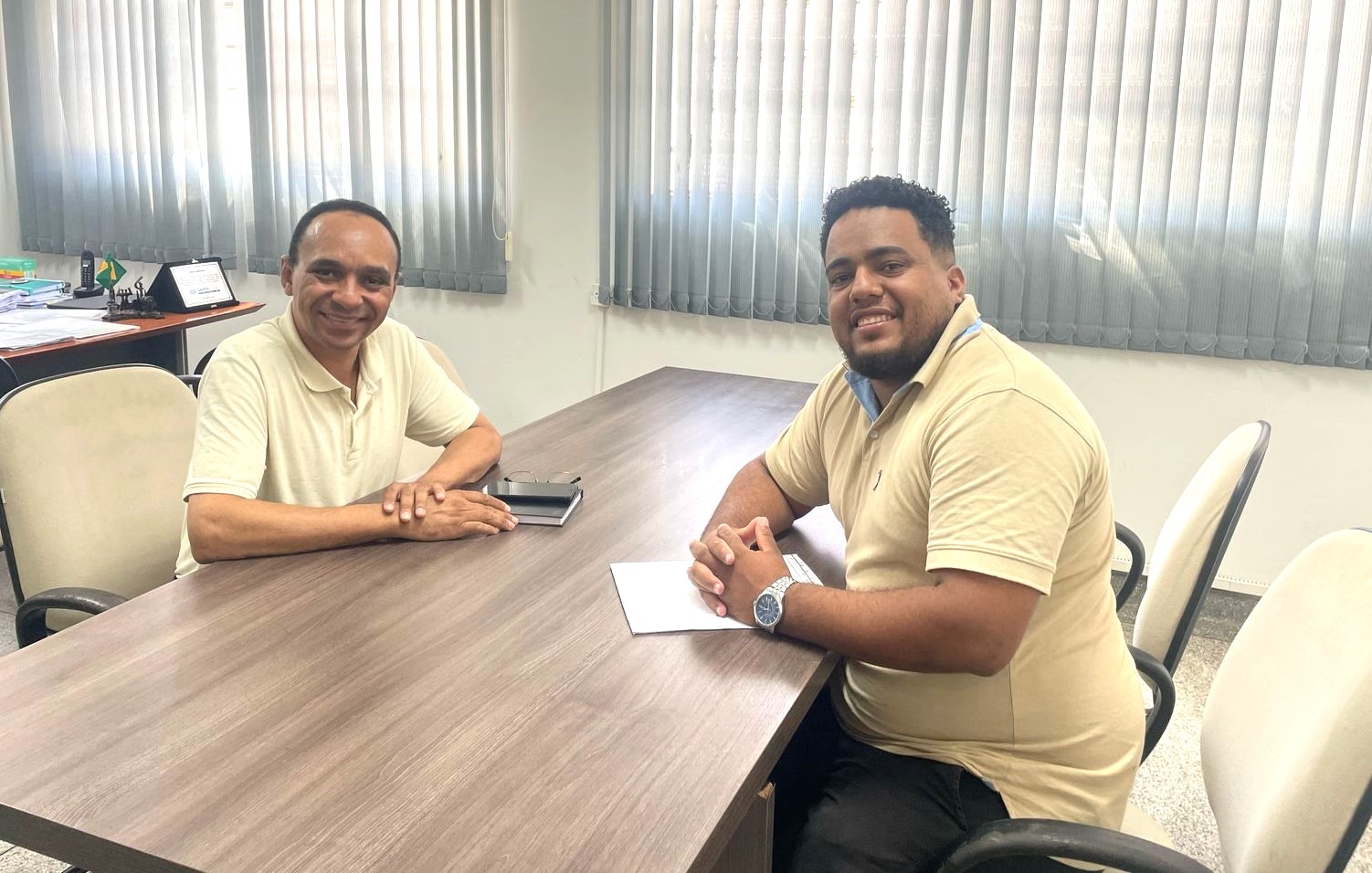 Vereador Nelson Soares tem reunião com secretário Municipal de Saúde