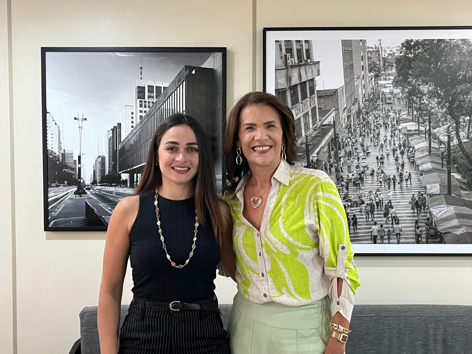 Vereadora Dra. Franciele Reis se reúne com a secretária da Mulher, Valéria Bolsonaro