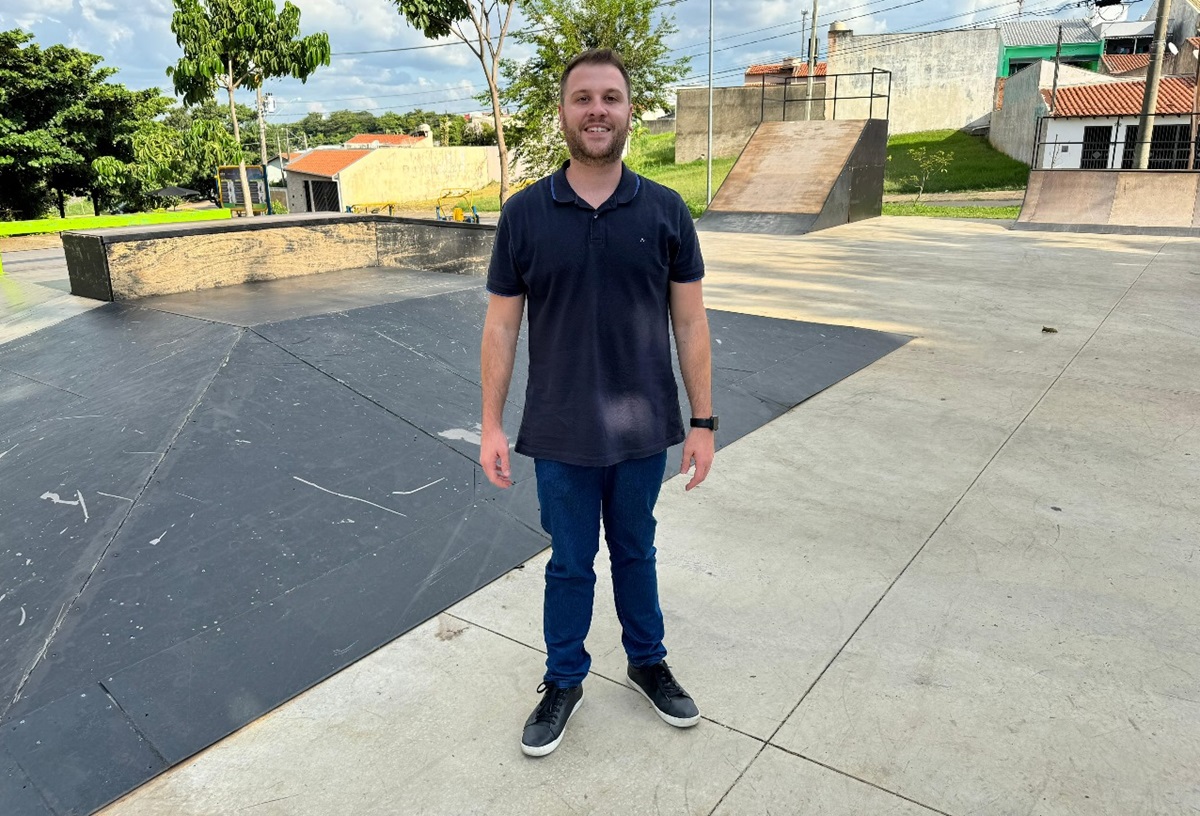 Pista de skate da Praça da Bíblia recebe nome de Lucas Miguel Bardalatti