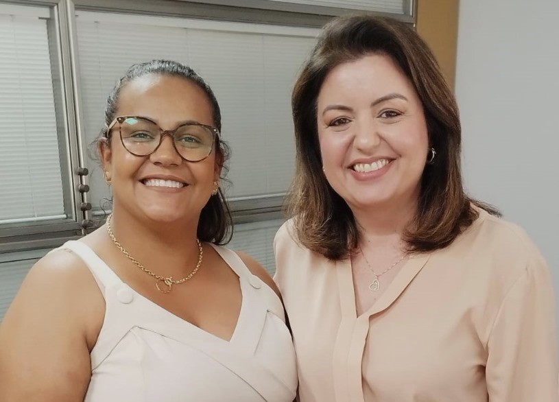 Vereadora Paloma e deputada Andréa Werner discutem políticas para pessoas com deficiência 