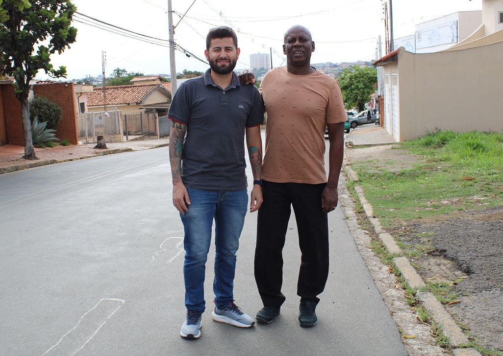 Obras na rua Antônio Frederico Ozanan são iniciadas com recurso conquistado pelos vereadores Sandro Modas e Odésio Ferraz