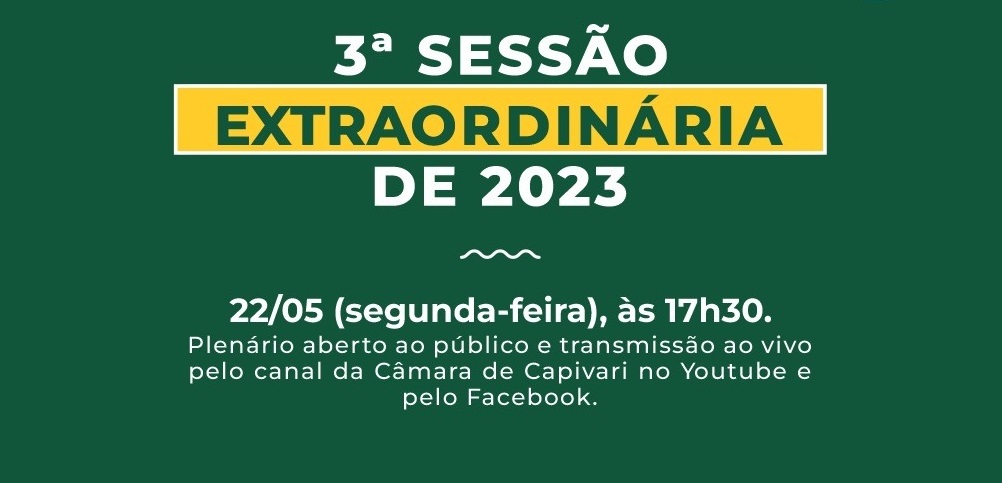 Câmara de Capivari votará contas da Prefeitura de 2019 na próxima segunda-feira
