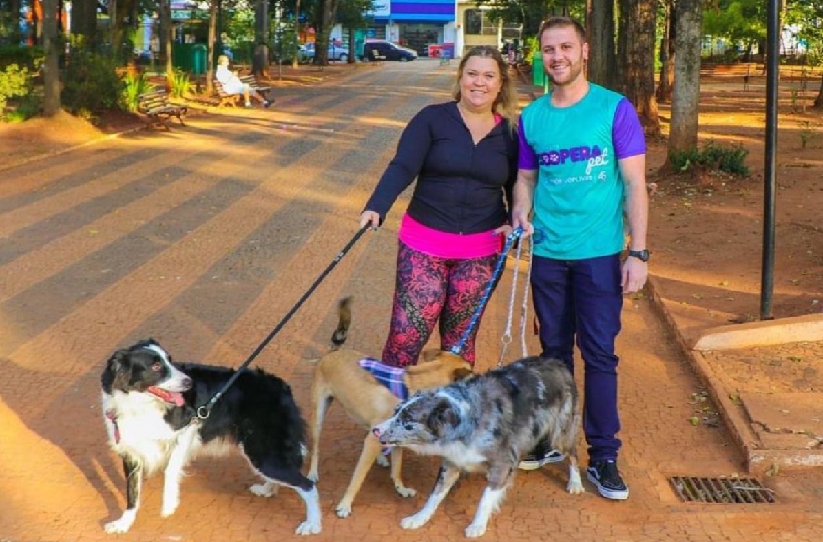 Depois do Coopera Pet, vereador Thiago Braggion prestigia Cãominhada Solidária